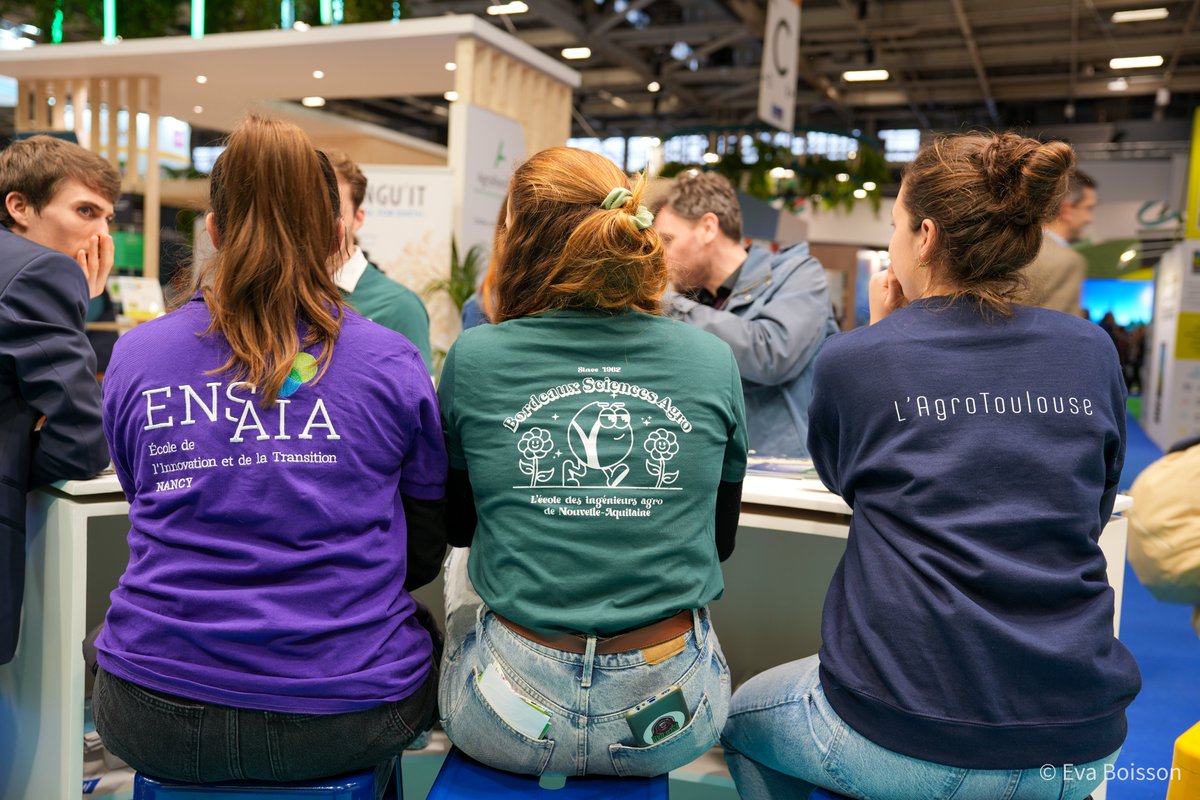 [#SIA2024]
La 5ème journée du <a href="/Salondelagri/">Salon International de l'Agriculture</a> s’achève après des tables rondes et des échanges riches sur l’entrepreneuriat, sur le Mémo visuel d’agronomie ainsi que sur le lancement du prix de thèse “Agriculture bio” de @BordeauxSciencesAgro.
#grandesecolesduvivant