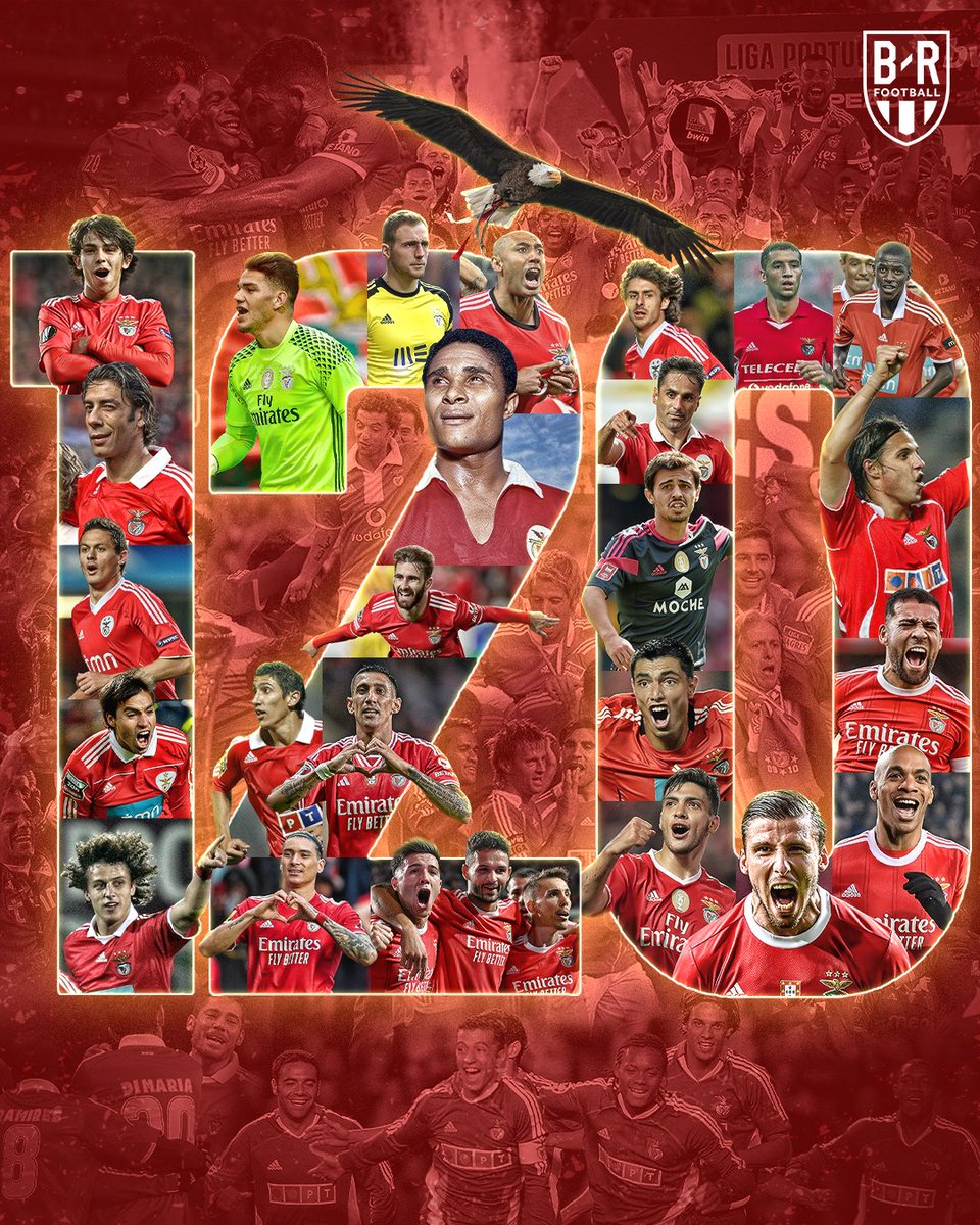 Celebrating 120 years of Benfica.

A club that has witnessed endless talent 🦅🔴