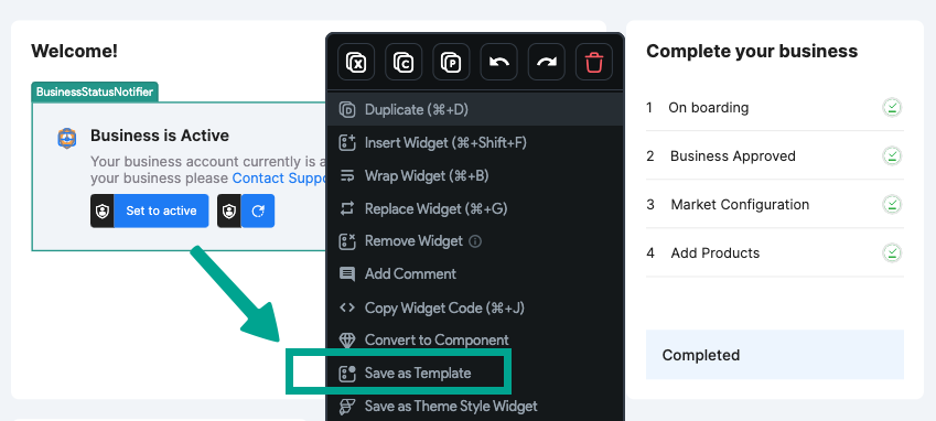 flutterflowtips's tweet image. When you save your UI as a template in @flutterflow , it&apos;s stored in your user account. This allows you to easily add them to any project you&apos;re working on, whether it&apos;s your own or one you&apos;re collaborating on.

Consider saving your UI Kits to streamline your workflow by reusing…