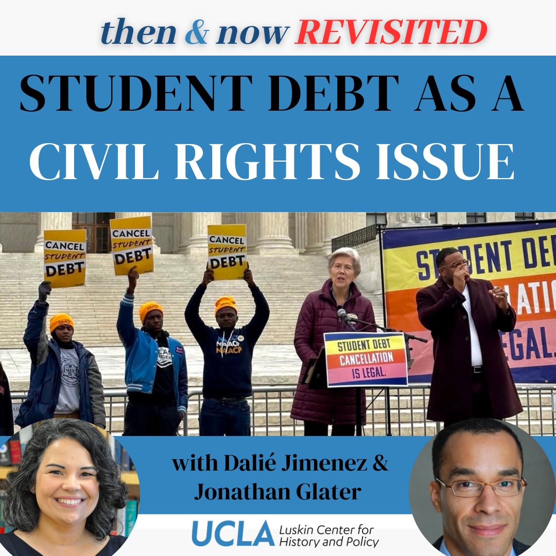 President Biden's plan to forgive $138B in student loans highlights the ongoing crisis. Join us to as we explore the policy decisions behind it, especially their impact on Black and Latinx students. tinyurl.com/2tutcdzy