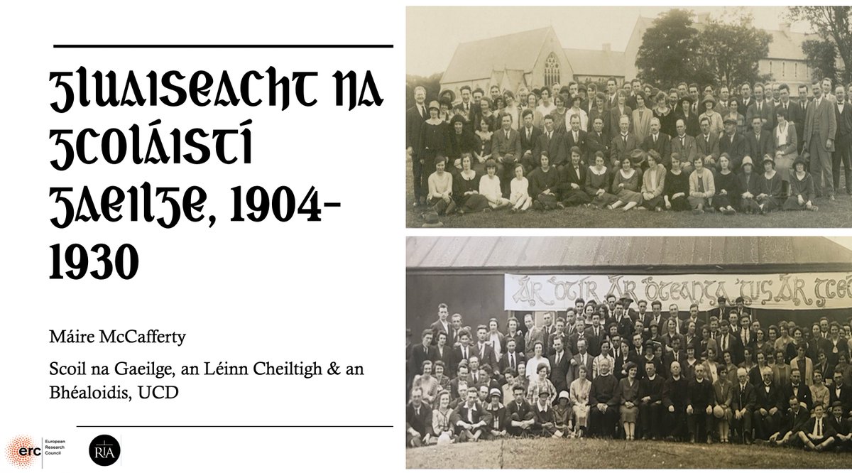 Máire McCafferty (@mairemccafferty) on Twitter photo A Chairde, mar chuid de <a href="/SnaGaeilge/">Seachtain na Gaeilge le Energia</a> beidh caint agam ar fhorbairt luath na gColáistí Gaeilge i Leabharlann Nás na Ríogh 7Márta 6:45-7:45pm.
I will be giving a public talk on early history of Irish Colleges in Naas Library 7March.
Fáilte roimh chách!
Buíochas le <a href="/CillDaraGaeilge/">Cill Dara le Gaeilge</a> A Chairde, mar chuid de <a href="/SnaGaeilge/">Seachtain na Gaeilge le Energia</a> beidh caint agam ar fhorbairt luath na gColáistí Gaeilge i Leabharlann Nás na Ríogh 7Márta 6:45-7:45pm.
I will be giving a public talk on early history of Irish Colleges in Naas Library 7March.
Fáilte roimh chách!
Buíochas le <a href="/CillDaraGaeilge/">Cill Dara le Gaeilge</a>