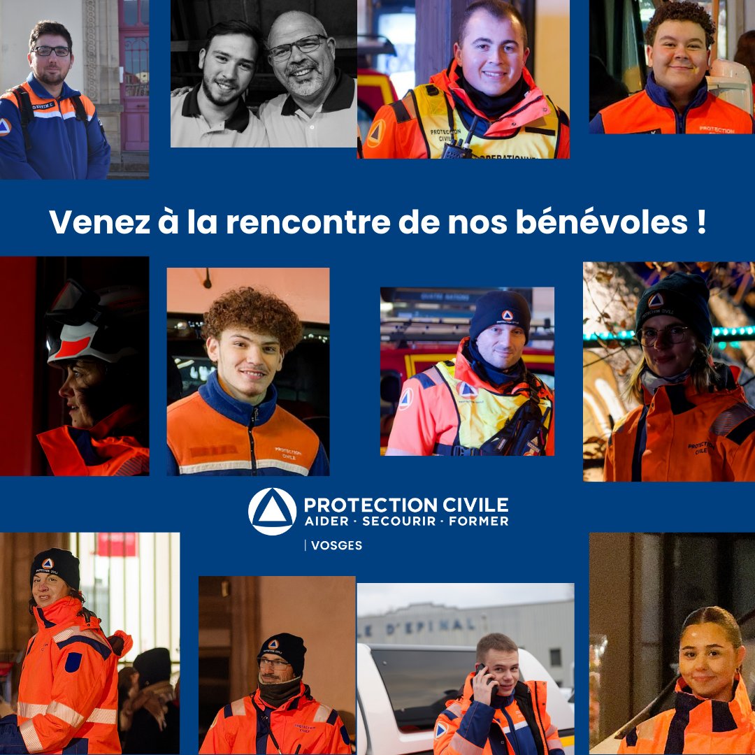 [JOURNEE MONDIALE DE LA PROTECTION CIVILE]

A l'occasion de la Journée Mondiale de la Protection Civile, venez à la rencontre de nos bénévoles ce samedi 2 mars !
vosges.protection-civile.org/evenements/jmp…