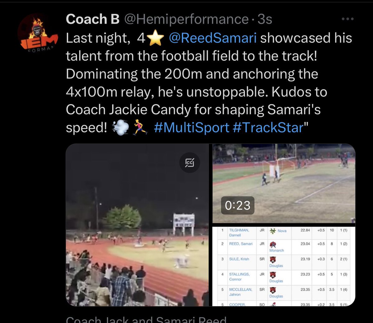 Coach B tweet media