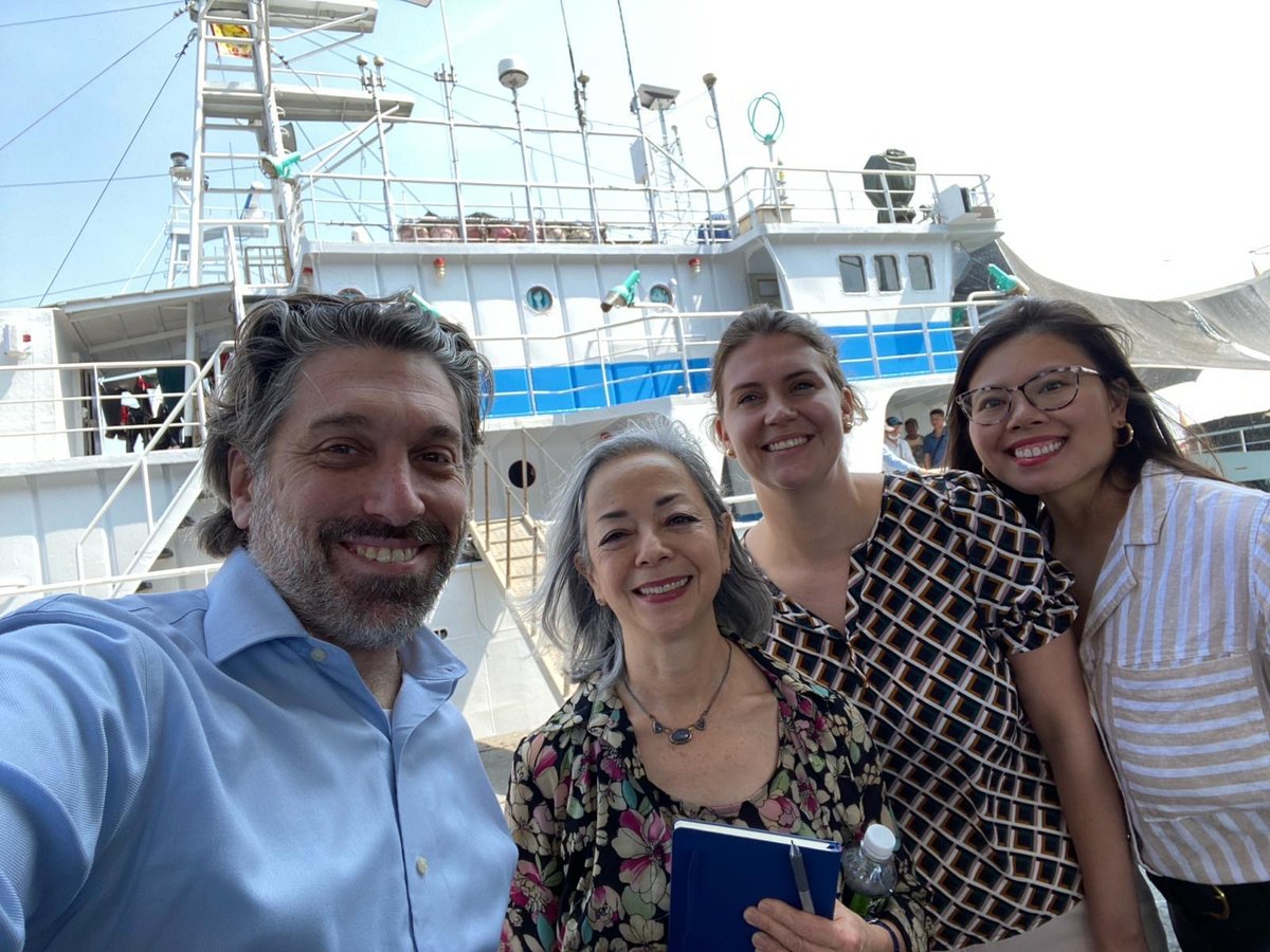 .@ILAB_DOL head Thea Lee visited a fishing port in Taiwan today to see firsthand how labor inspections are performed on distant water fishing vessels. #AIT #BaitToPlate