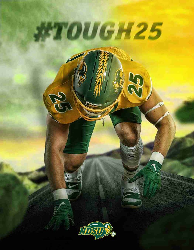 Excited to be back in Fargo (June 21-23) for @NDSUfbCamp. I’m ready to compete. @NDSUfootball @CoachRHedberg @CoachTimNDSU @JamoBrown_ @PetersNDSU @CoachSkin @OCPioFootBall @mohrperformance