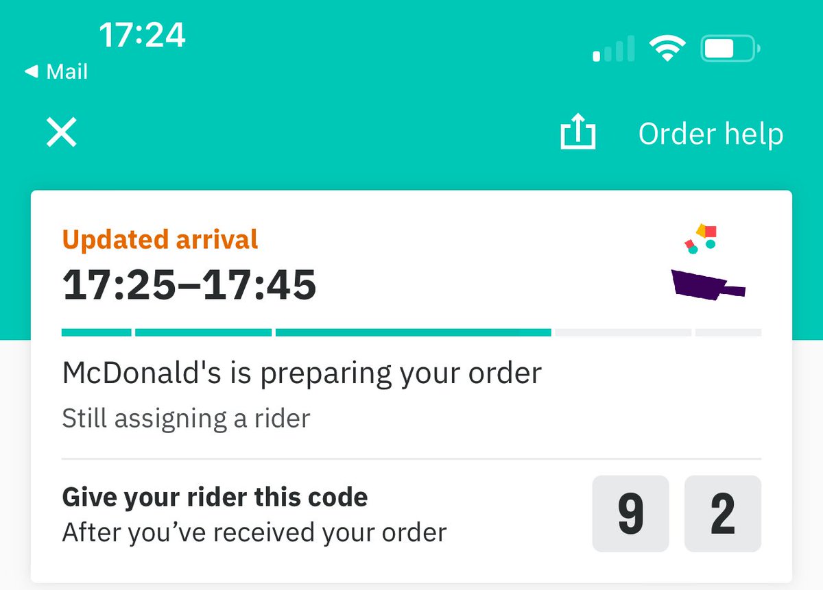 RichardKeep3's tweet photo. @Deliveroo why let me order if you’re short on riders…. Every time…. poor service! https://t.co/KCKOFlVwNC