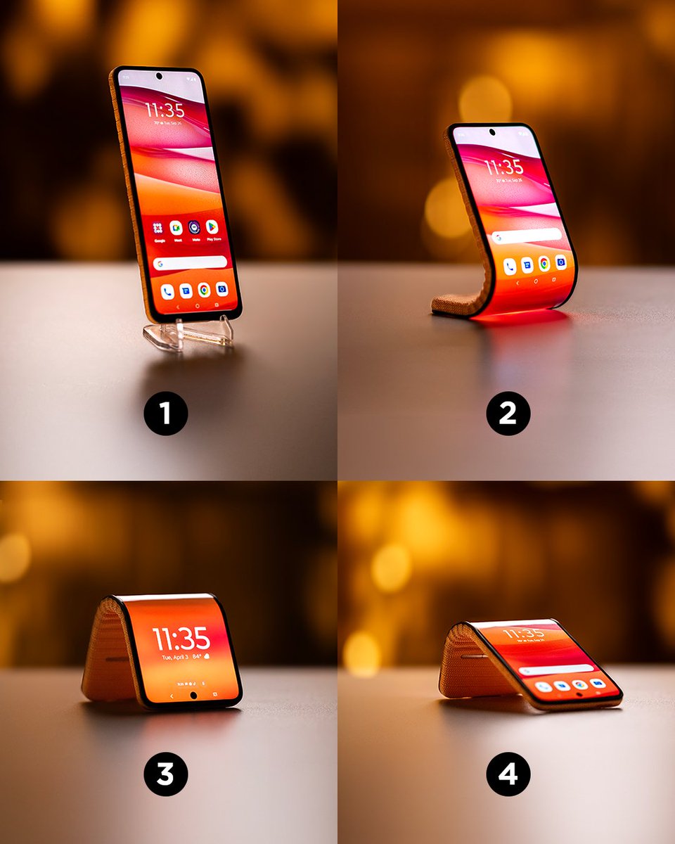 Which of these poses is your favorite? #MWC2024 #MWC24 #hellomoto