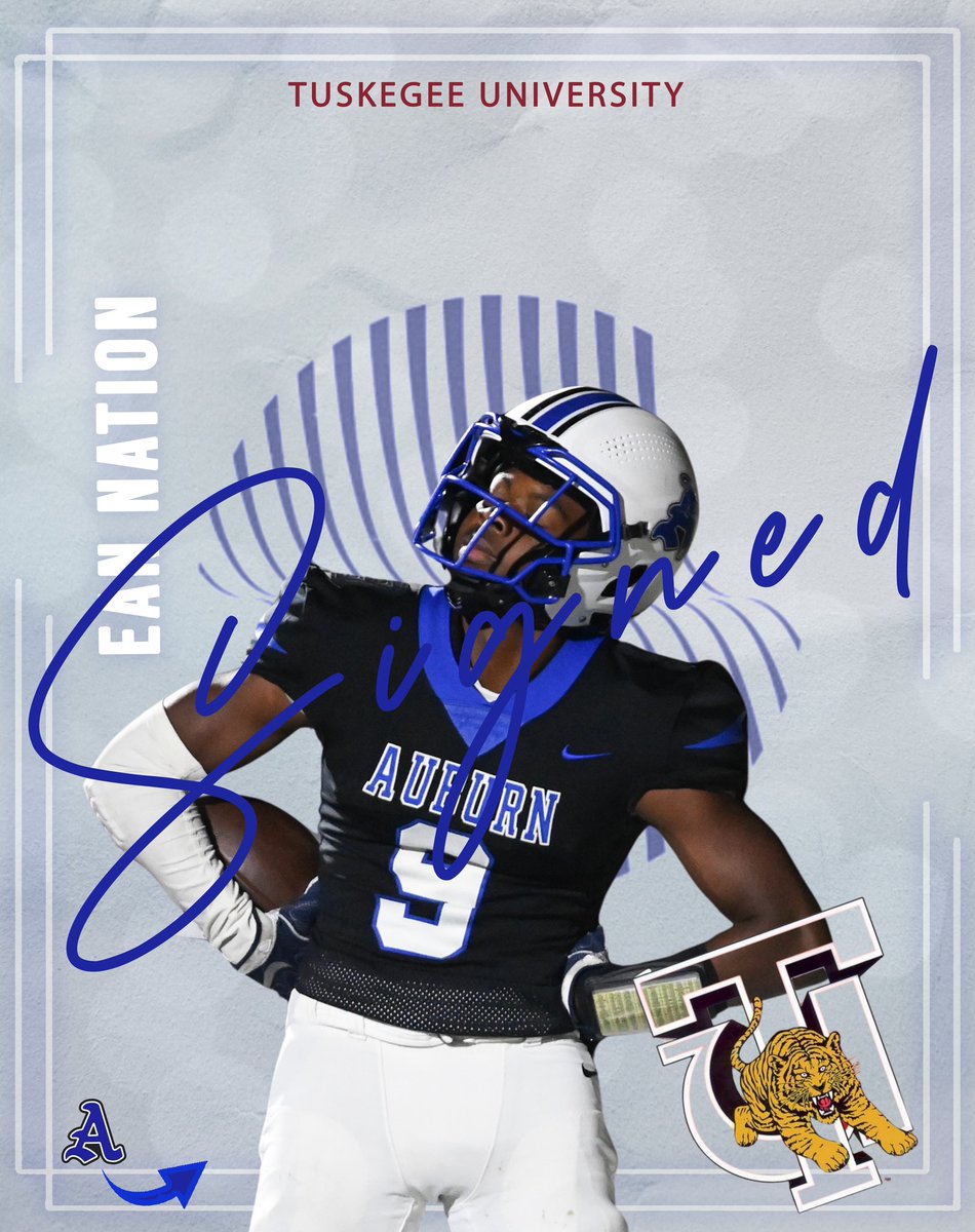 AHS NSD 2024🖋️: Ean Nation <a href="/ean_nation/">Ean Nation</a> 
signs with Tuskegee. Congratulations Ean ! <a href="/TuskegeeFB1/">Tuskegee Football</a> 

#BlueCollarMentality 
#recruittheA