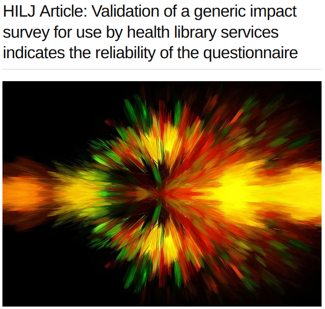 HILJnl's tweet photo. The latest #HILJClub is discussing the validity of a widely used generic impact tool. Hosted by @alanfricker, join the conversation at https://t.co/fHzHmf4NtR (The article is open access) #ChristineUrquhart @BrettleAli @CILIPHLG @WileyHealth #Health #HLIS #Impact #KLS https://t.co/B88TpNf0YD