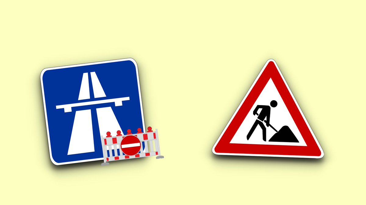 Waze_BW's tweet image. [A6]
#Rückbauarbeiten einer #Überführung der #B39 in Fahrtrichtung #Schwetzingen an der #Anschlussstelle Schwetzingen/#Hockenheim.
Hierzu wird es mehrere #Sperrungen geben.
Teil 2⬇️