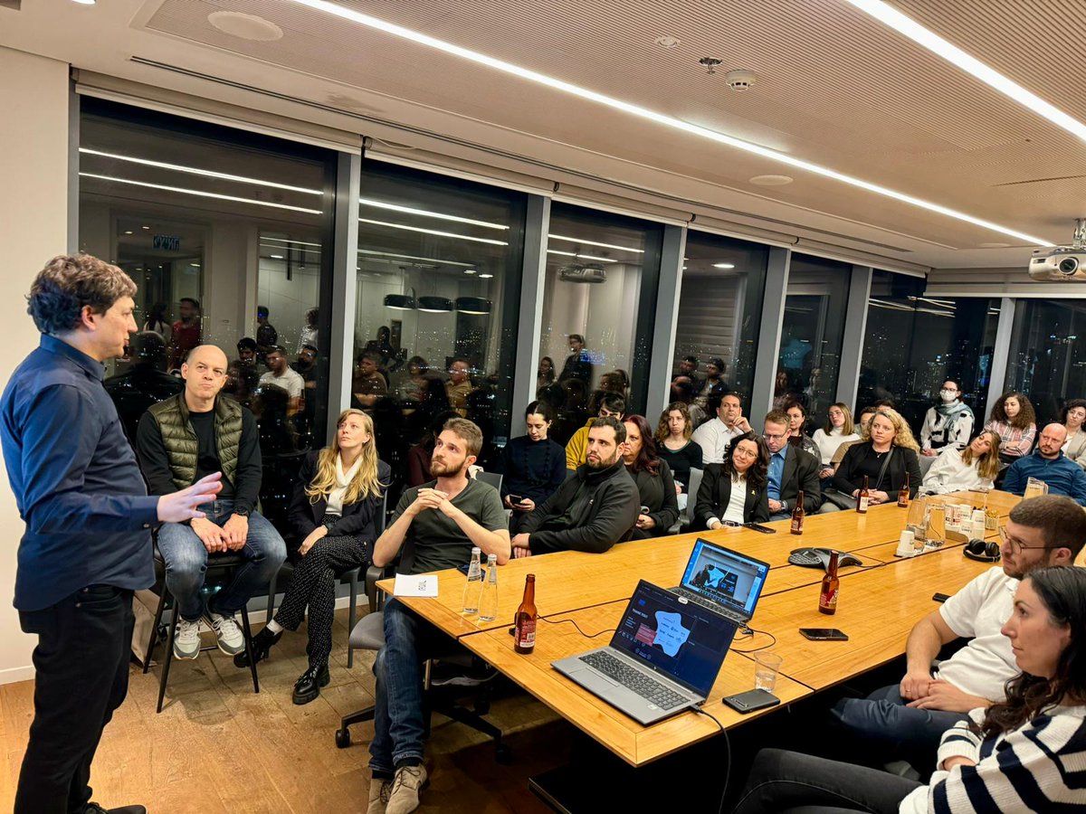 Some events leave you with so much food for thought; this was definitely one of them.
Together, we're committed to supporting the local ecosystem and making #healthtech and #biotech flourish in Israel.
#stem #science #scientists 
<a href="/aionlabs/">AION Labs</a> and 8200Bio