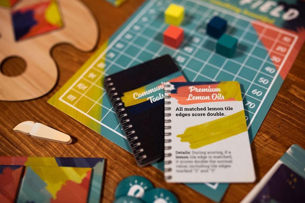 25thCG's tweet image. Turns in Color Field may sound simple, but you'll be surprised at how much that abstract puzzle gets in your head making an easy choice so much more difficult. 

Retail release is March 6th! Get your preorders in at your FLGS or order direct from us. 

25thcenturygames.com/store/color-fi…
