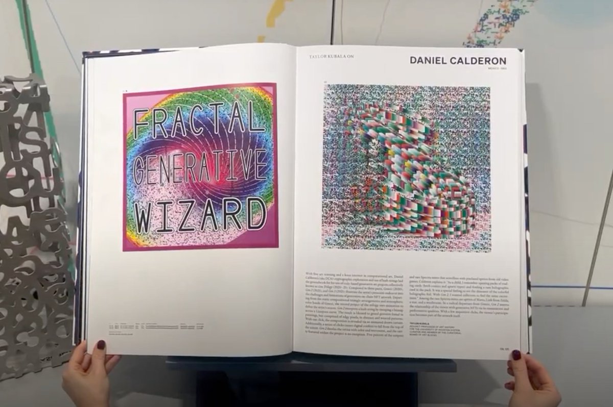 I'm truly honored to be included in the wonderful Taschen book... It's been a wild ride, and this is no exception. We are still early!!
Special thanks to Taylor Kubala for writing on my work.
@TASCHEN #onNFTs
*Artworks pictured collection of @balon_art, @DBochman, @unrealSov