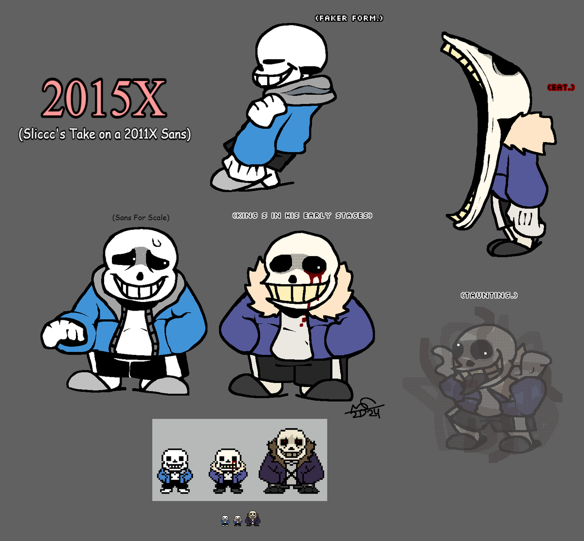 Remake of 2015X's Character sheet. #sansexe #sonicexe #2011x
