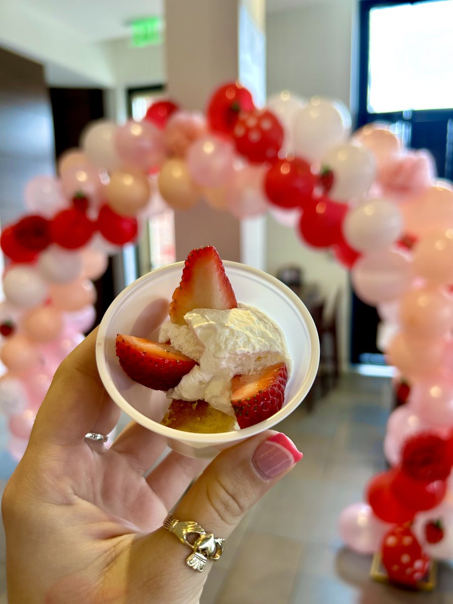 We were berry happy to see everyone celebrate National Strawberry Day with us! Which was your favorite dessert?🍓🍰 #MiamiOHeats