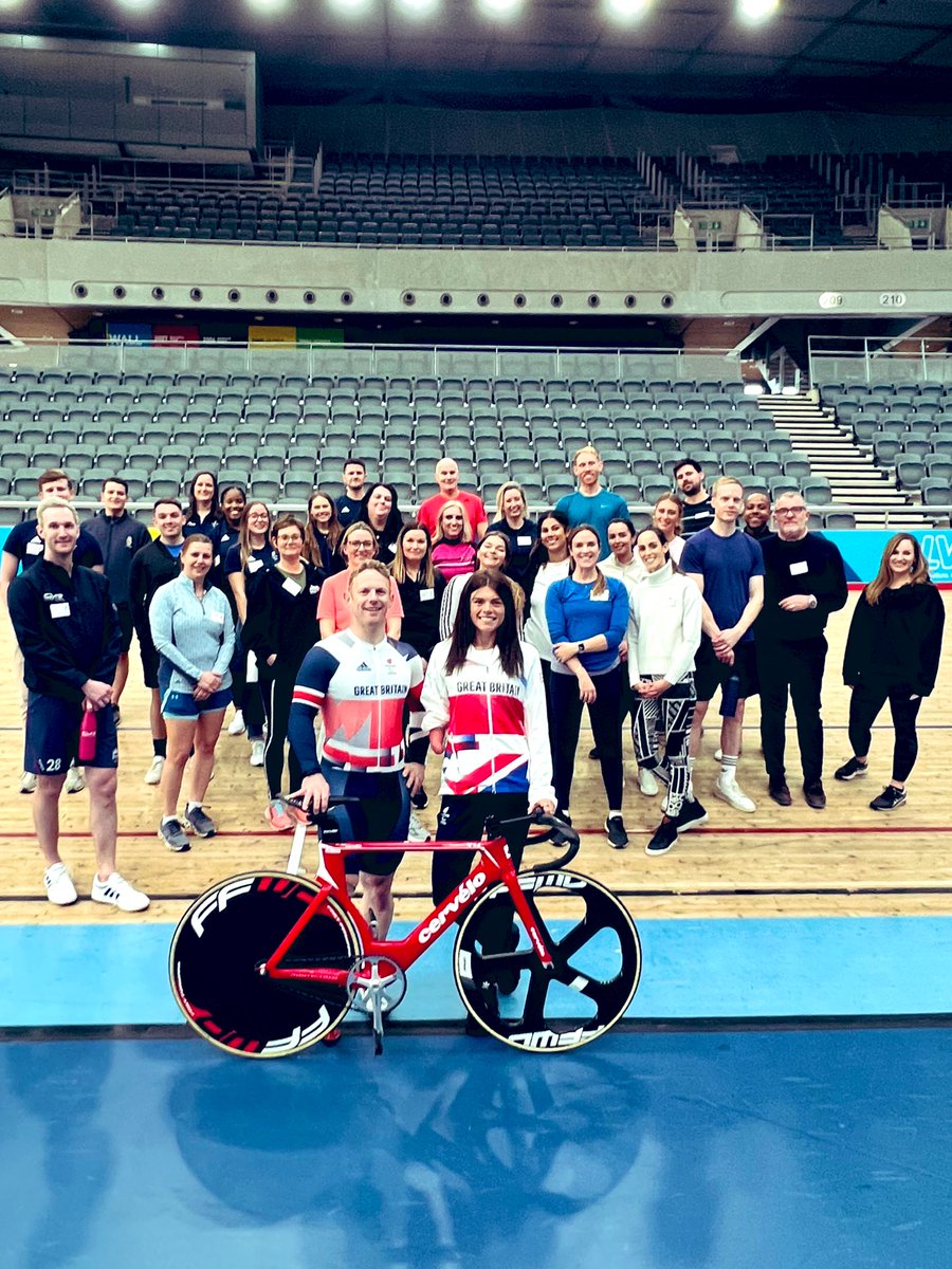Great day yesterday with @ParalympicsGB and all their brand partners 🚴🏻‍♀️🫶🏼 @jodycundy