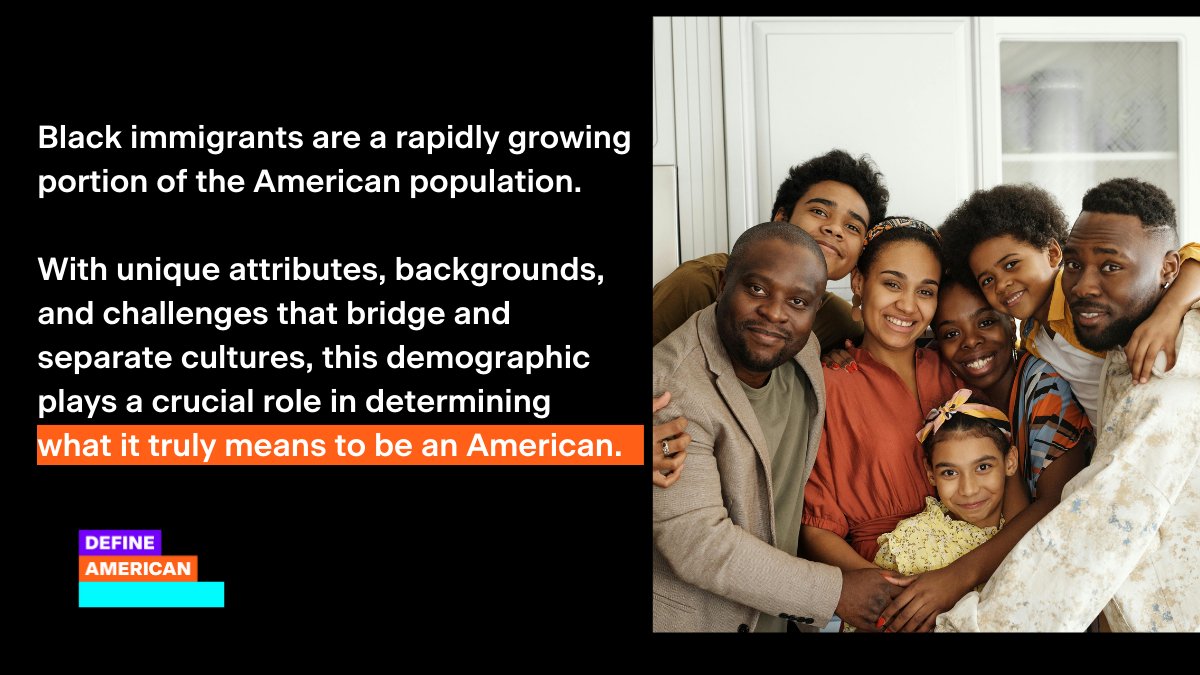 The life of #Blackimmigrants in the U.S. is not only shaped by their homeland but this country's deeply complex history, culture, and understanding of Blackness. As we wrap up #blackhistorymonth, let's unpack some key data about the Black immigrant experience in the U.S. 📈👇