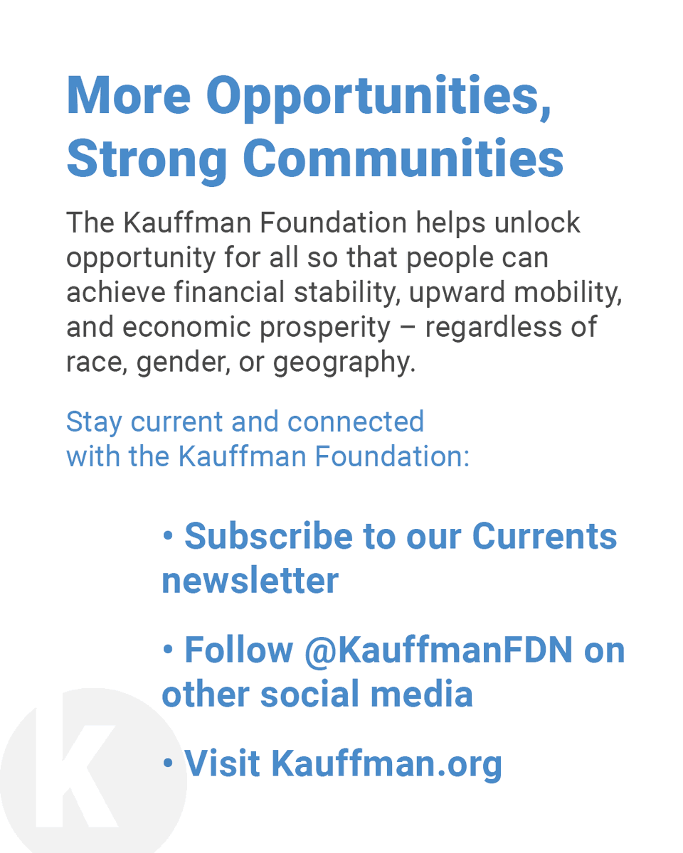 Kauffman Foundation tweet media