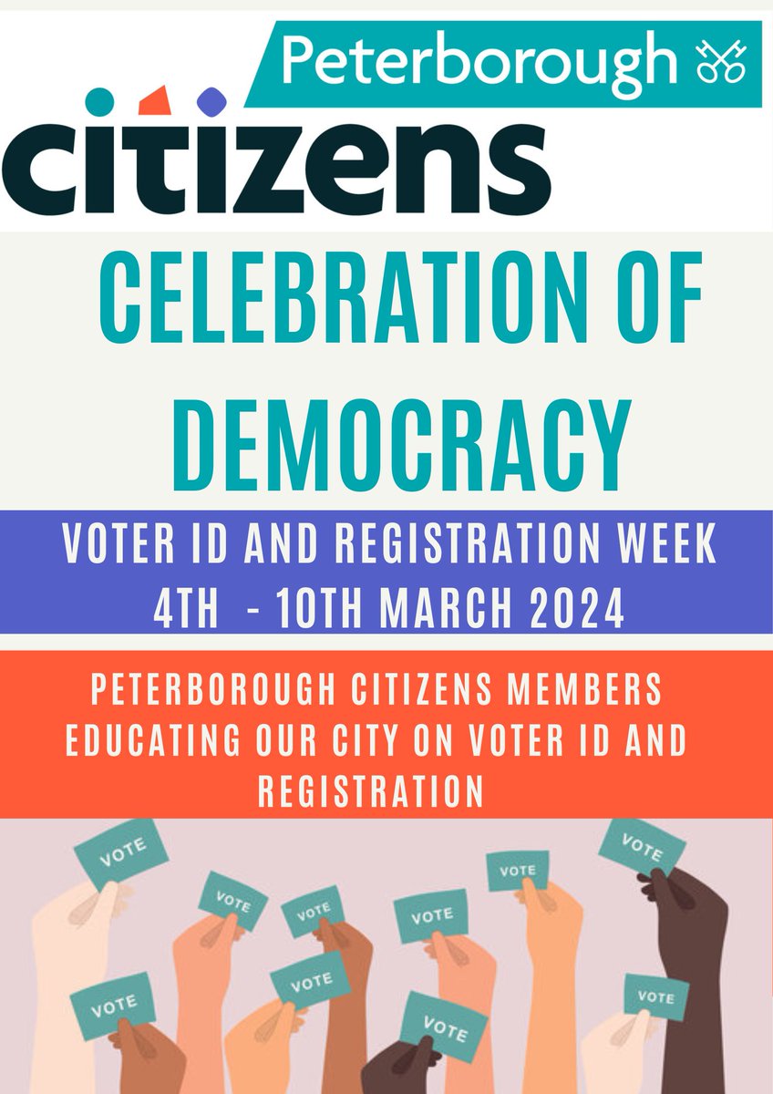 Peterborough Citizens (@peterboroughcuk) on Twitter photo NEXT WEEK! Member institutions have pledged to support 5000 people in registering to vote. Check out <a href="/pborocathedral/">Peterborough Cathedral</a> <a href="/PboroCollege/">Peterborough College</a> <a href="/stamfordcolluk/">Stamford College</a> <a href="/unisontheunion/">UNISON - UK's largest union</a> <a href="/GPUTC/">GPUTC</a> <a href="/NeneParkAcademy/">Nene Park Academy</a> <a href="/TDETeducation/">Thomas Deacon Education Trust</a> @NeneParkPboro NEXT WEEK! Member institutions have pledged to support 5000 people in registering to vote. Check out <a href="/pborocathedral/">Peterborough Cathedral</a> <a href="/PboroCollege/">Peterborough College</a> <a href="/stamfordcolluk/">Stamford College</a> <a href="/unisontheunion/">UNISON - UK's largest union</a> <a href="/GPUTC/">GPUTC</a> <a href="/NeneParkAcademy/">Nene Park Academy</a> <a href="/TDETeducation/">Thomas Deacon Education Trust</a> @NeneParkPboro
