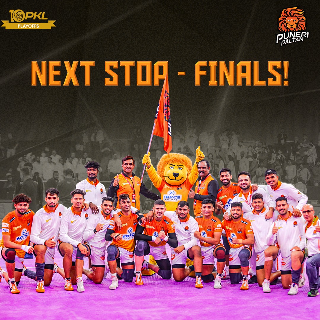 A brilliant match ends with a resounding victory! Our course is set and we are moving on to the finals! Comment 🧡 if you are excited! #PaltangiriReturn #PuneriPaltan #PaltanVerse #Gheuntak #Season10