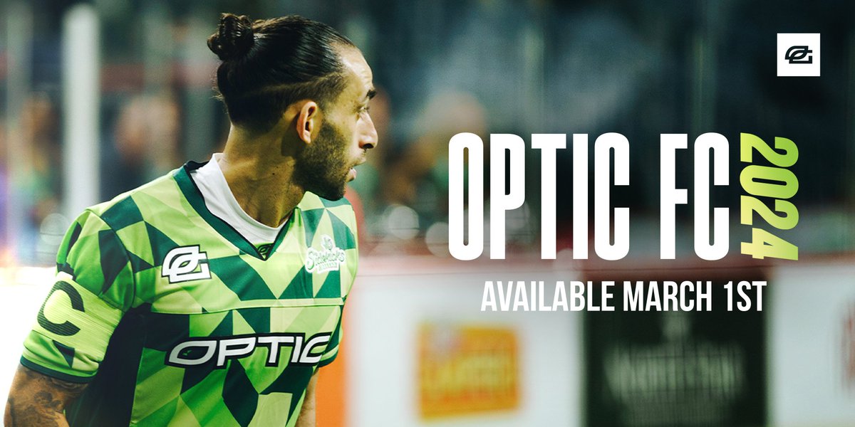 OpTic FC 2024 ⚽⚽⚽ FRIDAY, 12p CT. #GreenWall Shop.OpTicGaming.com