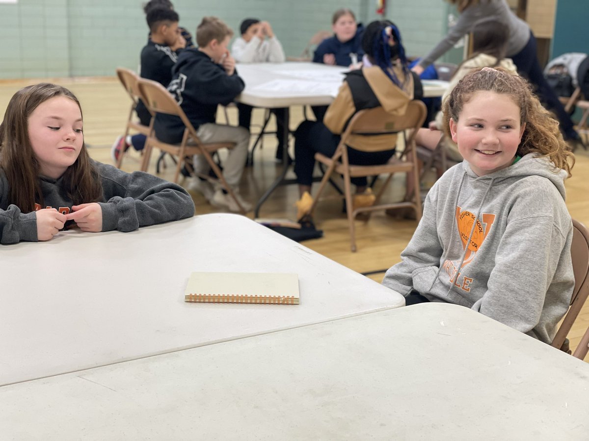 Elm Street School Student Council representatives did an AMAZING job representing the Nest and contributing to the <a href="/PublicWalpole/">WalpolePublicSchools</a> Strategic Plan at today’s gathering of WPS elementary school student council members #studentvoice 🦅