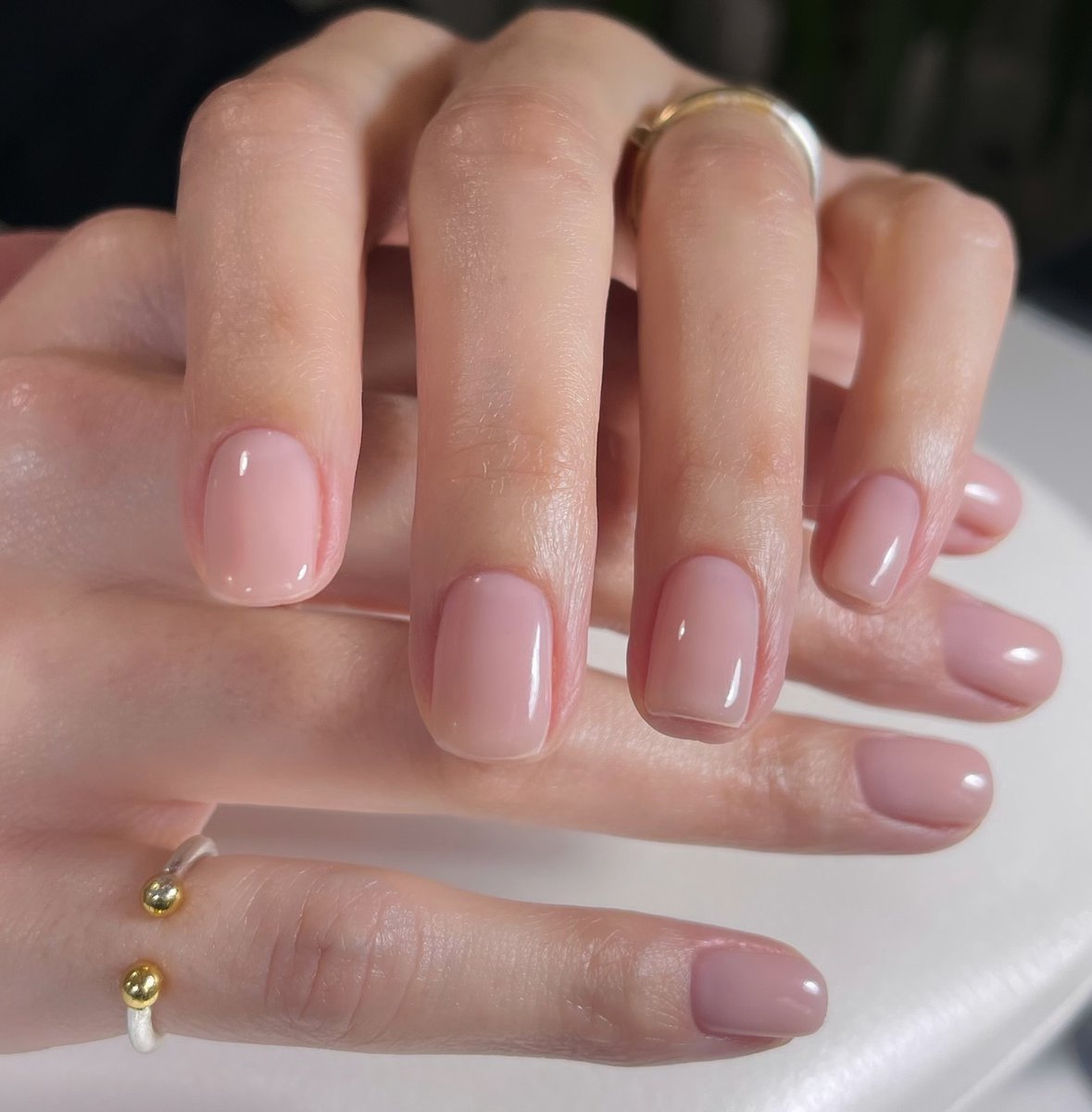 Enjoy a Spring refresh with this perfect pale pinky neutral By the wonderful @bynatashad & @geisacoelho.nails #opi #opiobsessed #opinailsuk #opinailsuk