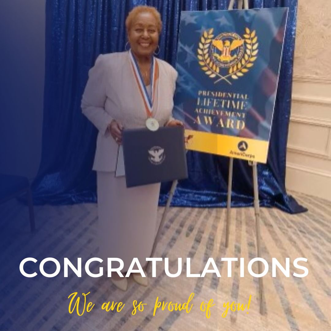 Thrilled to celebrate Dr. Maybeline Truesdell's remarkable accomplishment! Please join us in congratulating Dr. Truesdell on this prestigious recognition and achievement. 🏅#CommunityHero #LifetimeAchievement  @SuptDotres @mantilla1776 @fox1914 @DrAThomasDupree @susymauri