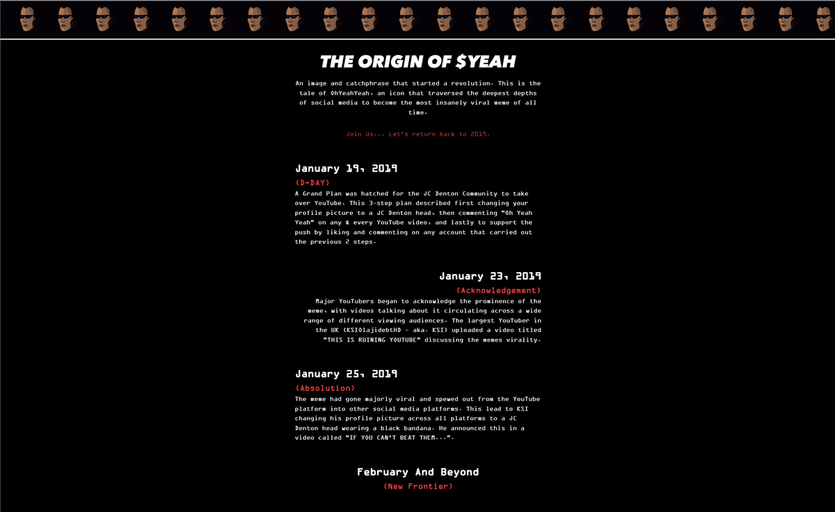 Xipzer's tweet photo. Currently live at: https://t.co/xc9V5WHWm1 &amp;
https://t.co/Z3H5trILgv

~ Core Team Member ~ 
Recent commissions completed for OhYeahYeah $YEAH, on Ethereum Mainnet. 

Final Mystery Site, OhYeahYeah Site.

#DeFi #Web3 #ETH #OhYeahYeah #NextCryptoMoonshot https://t.co/PlyRvtrSoa