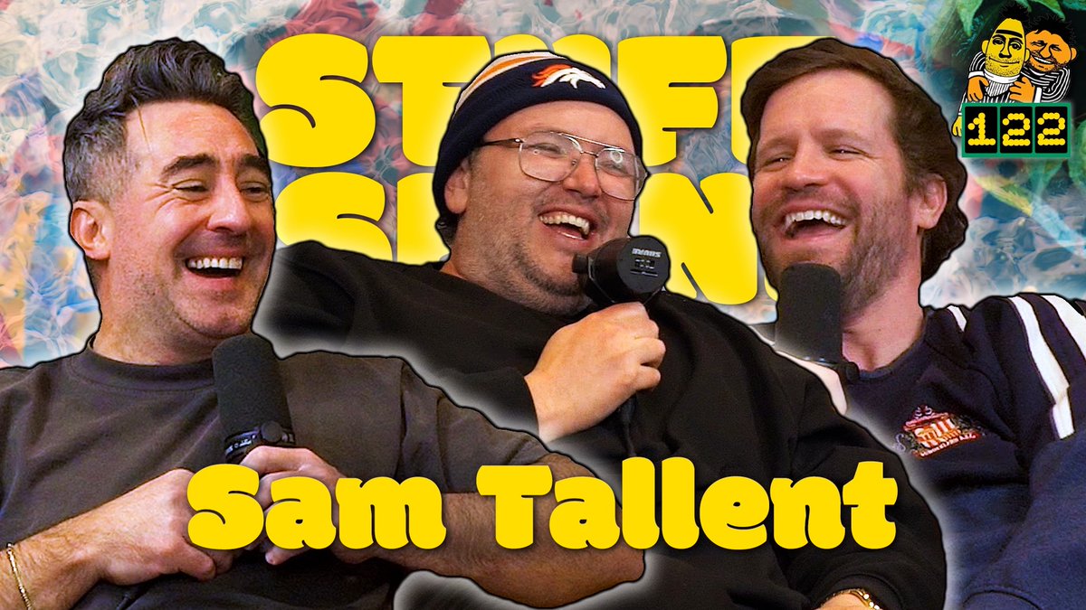 New episode with Mr. NY Times best selling author @TallentSam - Check out his new Stand-up special too Youtube: youtube.com/watch?v=7eLStw… Patreon: patreon.com/stuffisland Apple: Stay Tuned Spotify: open.spotify.com/episode/4jJrFz…