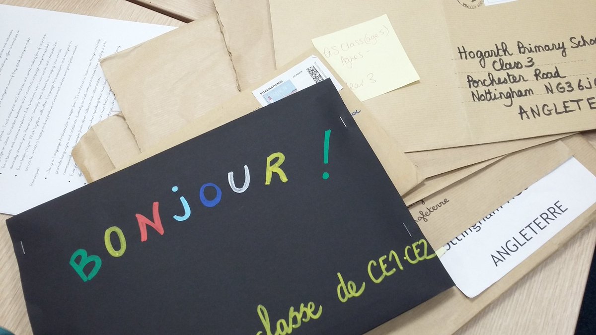 LEADLanguages's tweet image. Inspired by my visit today to @hogarthlead to see the great things going on in French since my last visit. Languages Ambassadors are ready to start, letters are being exchanged with a partner school in Nantes &amp;amp; a beautiful interactive display. C'est fantastique! @LEADAcadTrust