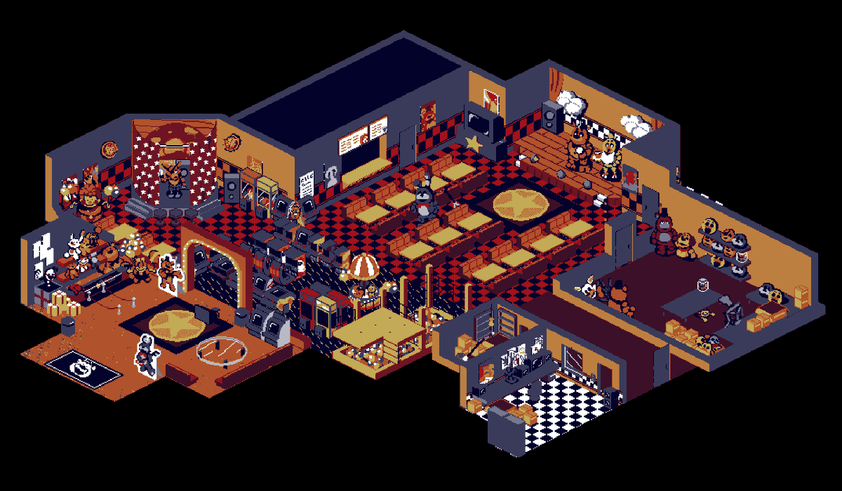 PepoPepito7's tweet image. Freddy Fazbear's Pizza!
#FNAF #fnaffanart