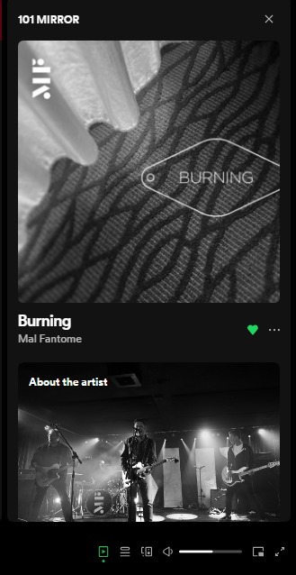 #JUSTBECAUSE 👁️👁️👁️👁️am #inspired with #everySong #checkout #catalogue @MalFantome #Burning One of many🎶🫶🔥 #Indierockband #Quebeccity #Canada #undergroundindieartist #indiemusic #supportindiemusic #IwantmyNAS @NAS_Spotlight #STOPPAYOLA open.spotify.com/track/45zGjJBQ…