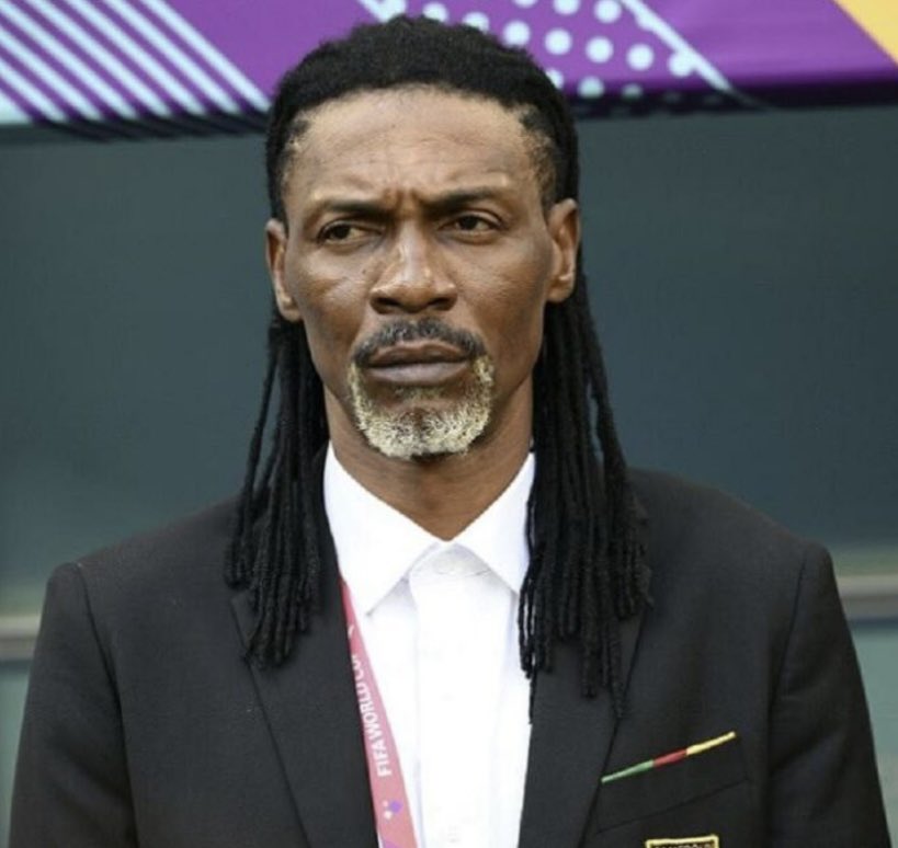 Feuille_2match's tweet photo. Rigobert Song n’est plus le sélectionneur du Cameroun ! ❌🇨🇲

#song #Cameroun https://t.co/VDeXxr8iJ4
