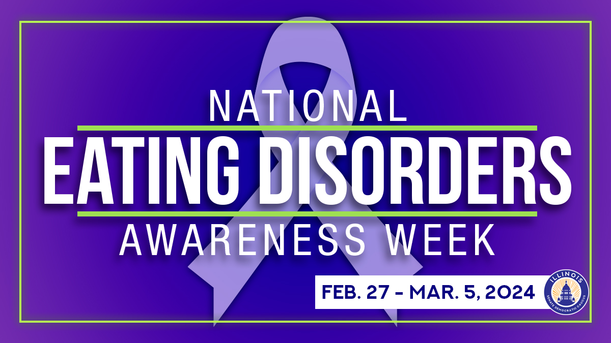 SenatorVentura's tweet image. Eating disorders can affect anyone regardless of age, race, gender, sex,  sexual orientation or body type. Let’s promote a culture of  self-acceptance, support and healthy relationships with food. Together,  we can make prevention a priority. #EDAwarenessWeek