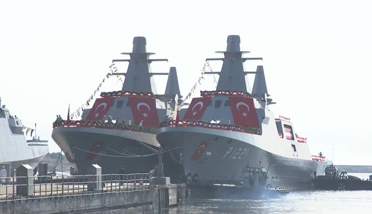 TurkishCentury's tweet image. #TRAKON TARGAN .50cal/12.7mm remote controlled weapon system [RCWS] from @canikarms subsidiary #UNIROBOTICS is preparing to join #TurkishNavy aboard its TCG AKHİSAR &amp;amp; TCG KOÇHİSAR OPV ships to provide close range self-defense. 🇹🇷