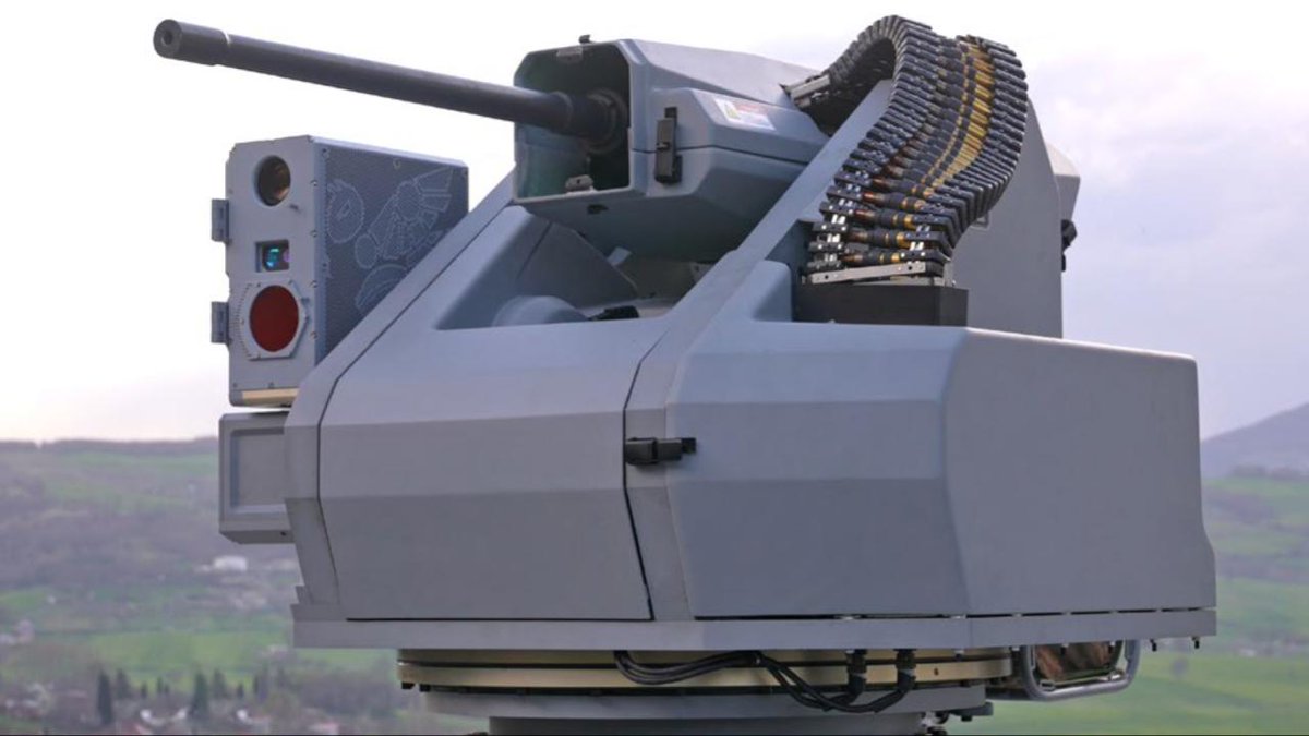 TurkishCentury's tweet image. #TRAKON TARGAN .50cal/12.7mm remote controlled weapon system [RCWS] from @canikarms subsidiary #UNIROBOTICS is preparing to join #TurkishNavy aboard its TCG AKHİSAR &amp;amp; TCG KOÇHİSAR OPV ships to provide close range self-defense. 🇹🇷
