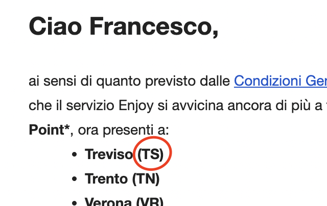 franz_lt's tweet photo. @Enjoy Treviso è TV, Trieste è TS!!! mai fatto il gioco delle targhe da piccoli in autostrada? https://t.co/Su5z5g009x