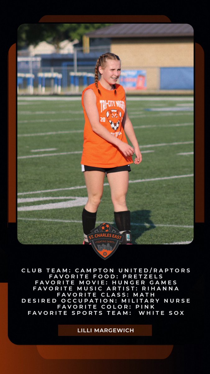 STCEGirlsSoccer's tweet photo. Our fifth freshman is a winger. Welcome Lilli Margewich ‼️ https://t.co/PdWKgkHnCk