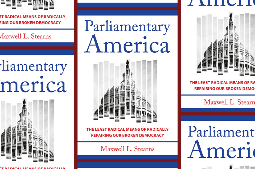 Maxwell L. Stearns of University @UMDLaw has authored ‘Parliamentary America: The Least Radical Means of Radically Repairing Our Broken Democracy,’ a book proposing parliamentary democracy to address political turmoil in the United States. bit.ly/4bODIKV