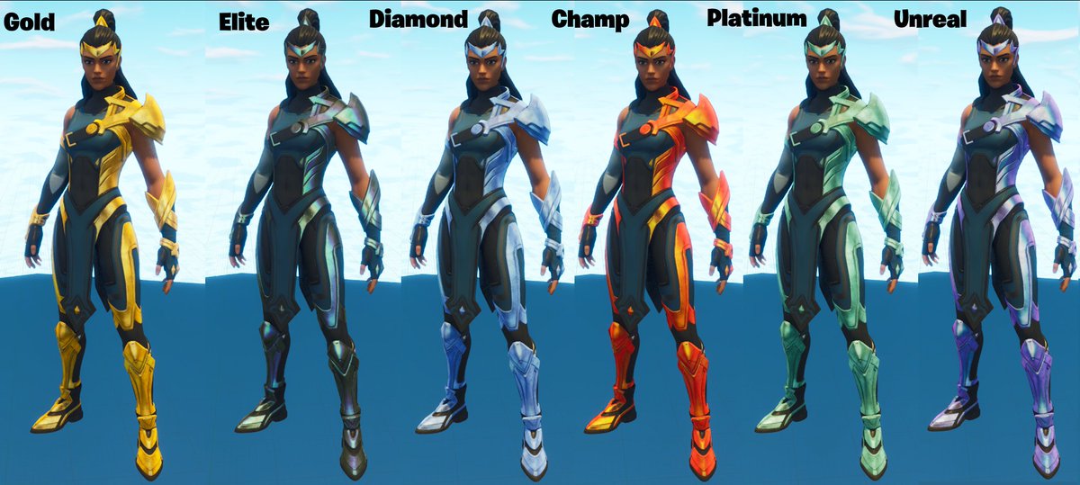 Jorge_Most's tweet photo. Odisea será una skin GRATIS de clasificatoria para la siguiente temporada, su estilo cambiará según tu rango.

#Fortnite 📸 @GMatrixGames https://t.co/MsYoVynI46