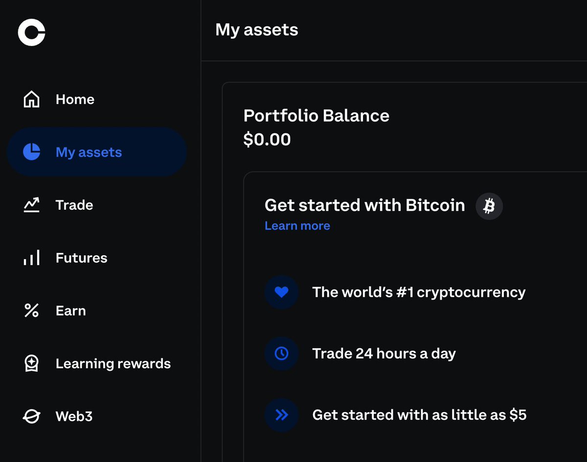 Investanswers's tweet photo. How to cause instant heart attacks for a million people? 💔 #Coinbase goes rogue &amp; flashes ZERO balance! 😱 #CoinbaseChaos #HeartStopper https://t.co/RztBxrZeUV