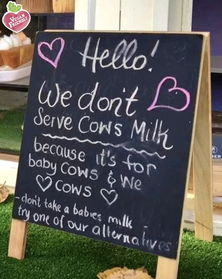 This is so AMAZING 🌱

We need to see more establishments doing this!! 

Like if you agree 💗
📷 <a href="/vegankits/">Anna Back</a>