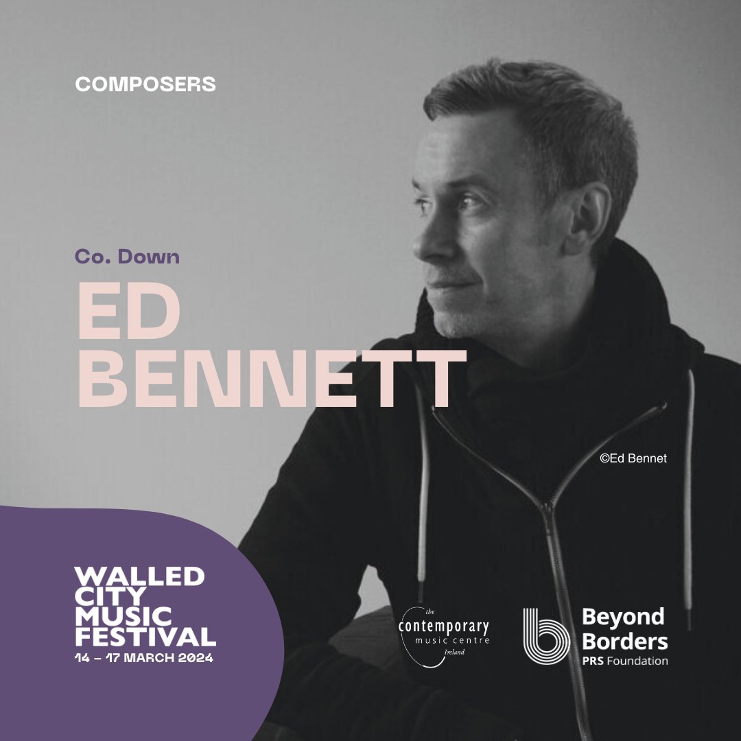 walledcitymusic's tweet photo. Join us on 16 March for #ShermanPetcuDuo's performance of "Twister" written by #Down composer @edbennett_1

With a programme of works by @CMCIreland   composers @aine_mallon, #KevinOConnell, #NickRoth, and a world premiere from @dwyer_benjamin

Tickets 👉https://t.co/hoKXQWhsox https://t.co/J6zRGSVTM0