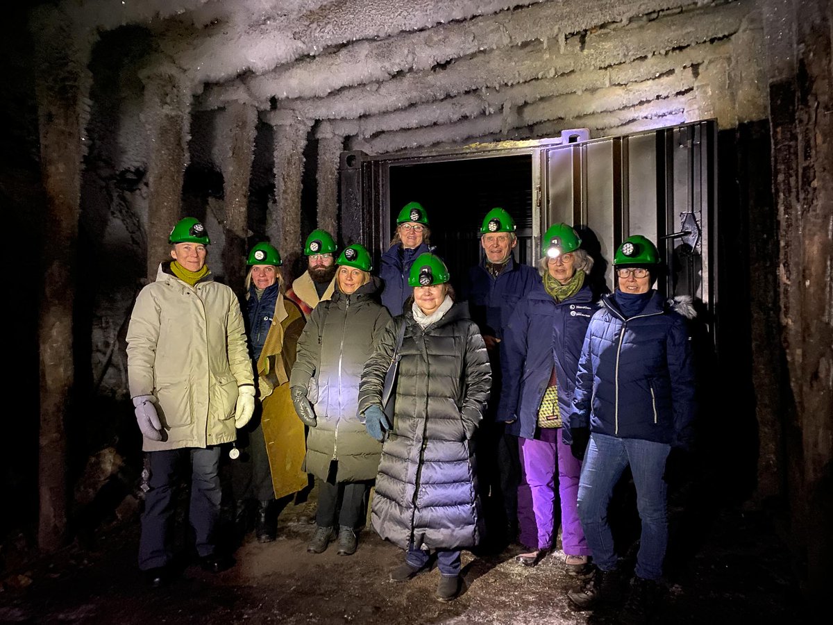 NordGen (@nordgen) on Twitter photo This week, NordGen carried more than 13 000 seed samples from some 20 genebanks into the #Svalbard <a href="/GlobalSeedVault/">Svalbard Seed Vault</a>, among them a first time depositing genebank in Kazakstan. The NordGen board also had their meeting here and got valuable insights to the Seed Vault operations. This week, NordGen carried more than 13 000 seed samples from some 20 genebanks into the #Svalbard <a href="/GlobalSeedVault/">Svalbard Seed Vault</a>, among them a first time depositing genebank in Kazakstan. The NordGen board also had their meeting here and got valuable insights to the Seed Vault operations.