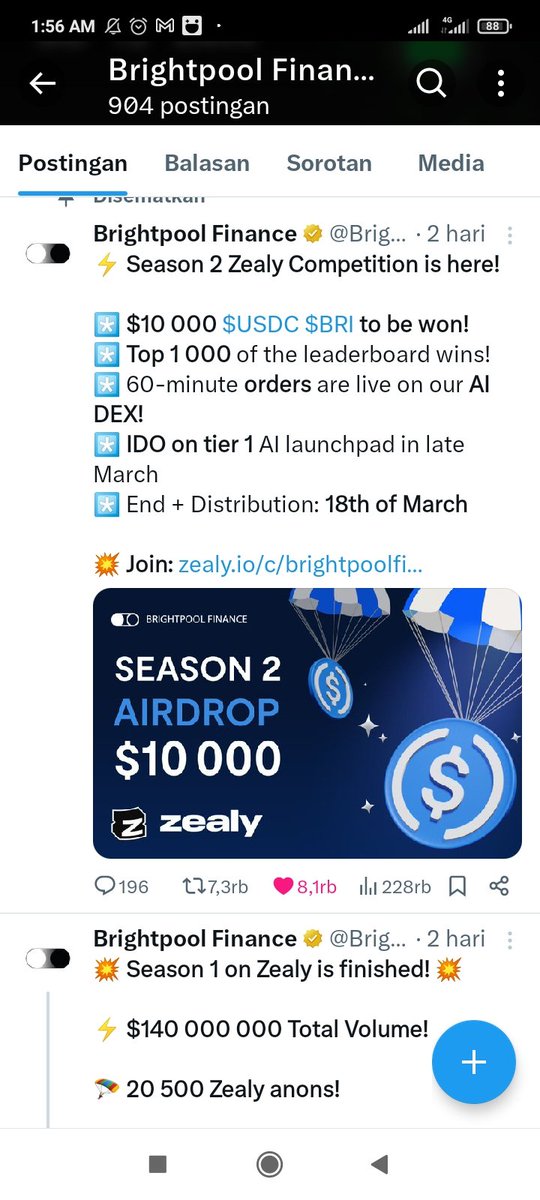 kontolnava's tweet photo. @Cryptoishazzz @TradingHubert @BrightpoolX https://t.co/T6KuChcPiw