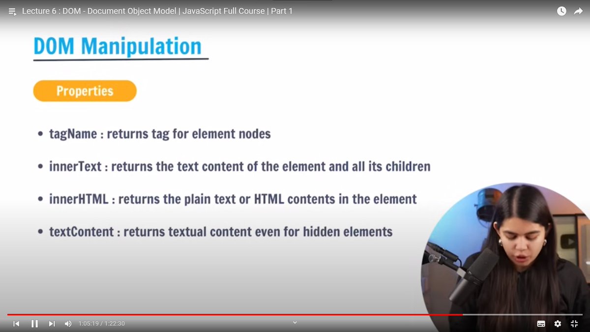 XCL1BR's tweet image. 📚 Day 4: Dived into the Document Object Model (DOM) in JavaScript! 🌐 Excited to start manipulating web pages dynamically. #100DaysOfCode #DOMManipulation