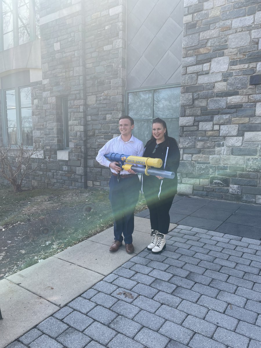 Careers are launching this Spring semester. First up is Hunter M. who will be starting as an Audit Associate with RKL LLP in June. He thanks Professor Kranyak for her support &amp; guidance. Congrats Hunter!!