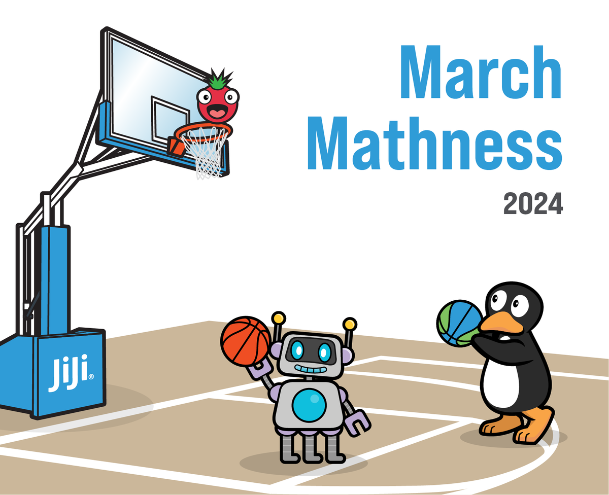 MINDEduOrg's tweet image. Get ready for a thrilling month of #MarchMathness! 🏀 Here at MIND, we wholeheartedly believe that penguins love basketball. JiJi and the #STMath team love basketball so much that we&apos;re excited to see students bring the fun from the court to the classroom hubs.ly/Q02mzNCY0