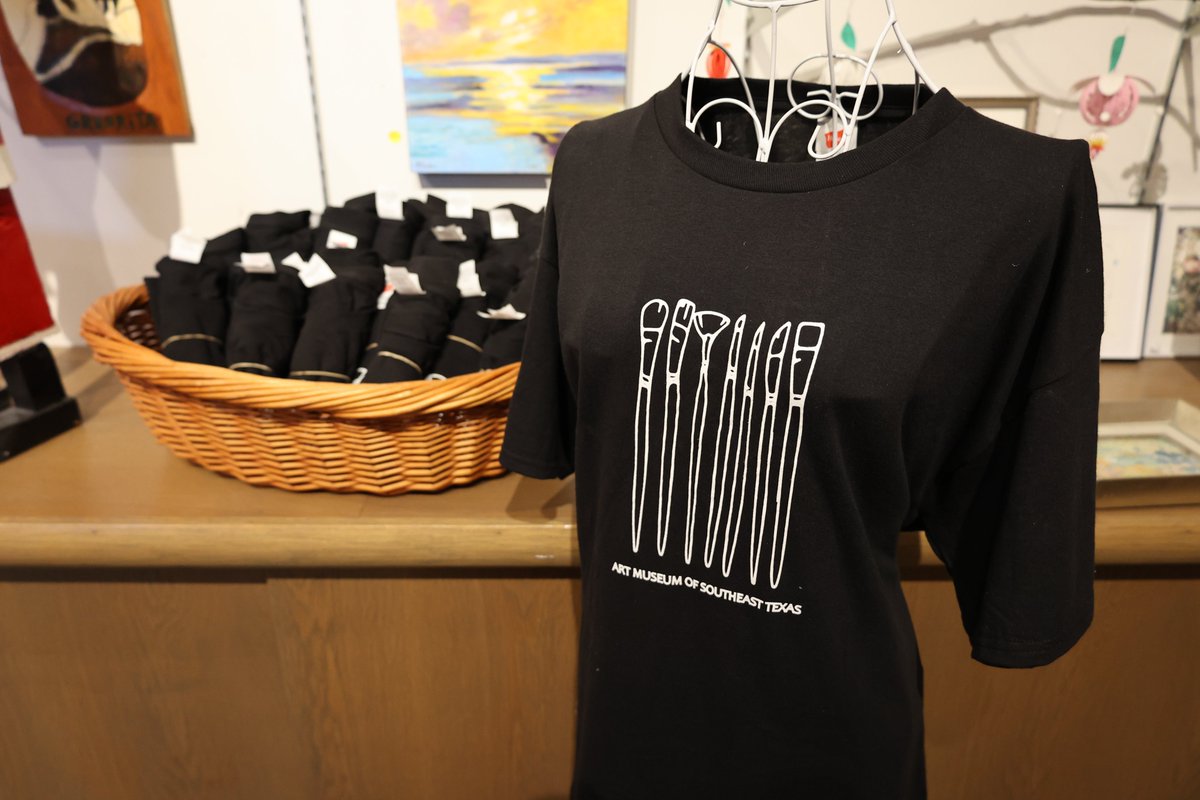 📣 Visit our booth this weekend at the Beaumont Mural Festival! AMSET's booth will be located in the Art &amp; Crafts area at the Event Centre on Saturday, March 2, from 11-6. Come make scratch art, or purchase a museum t-shirt for only $20!